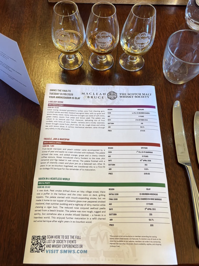 Olaf tasting